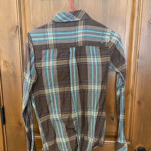 RVCA plaid button shirt - Picture 2 of 3